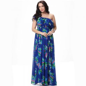 Summer-Style-Wrap-Chest-font-b-Dress-b-font-Chiffon-Flore-Print-font-b-Long-b